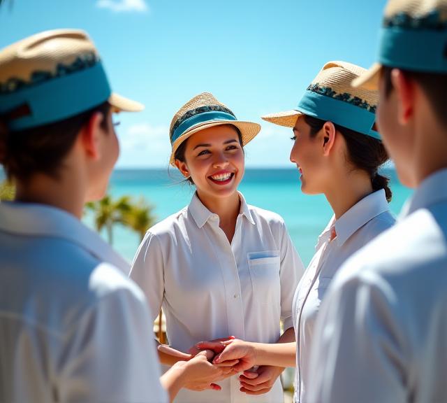 リゾートユニフォーム卸売配送